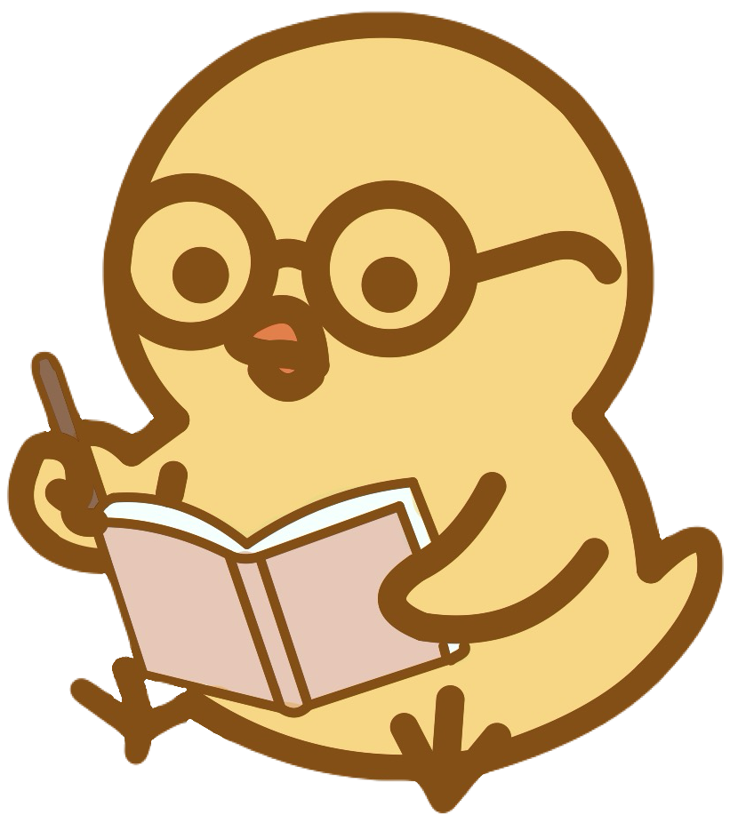 メモを取るピヨ