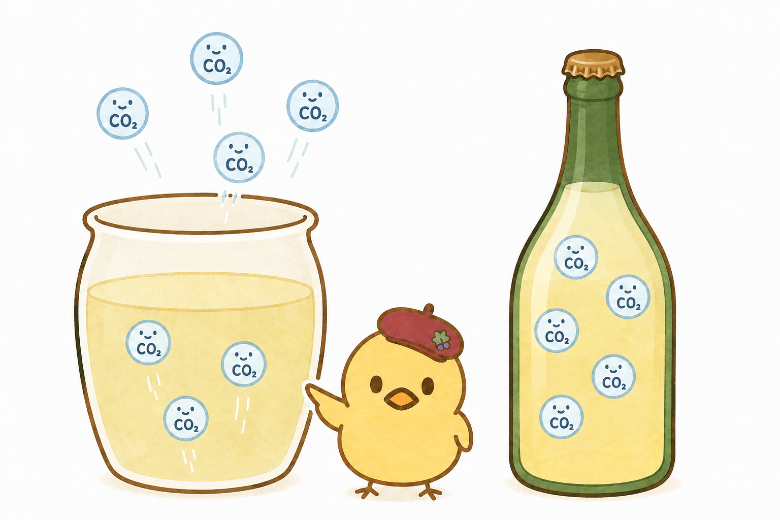 CO2の動きイメージ